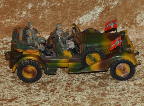 ﻿German Lineol Model Staff Car, ca. 1937 - Image 3