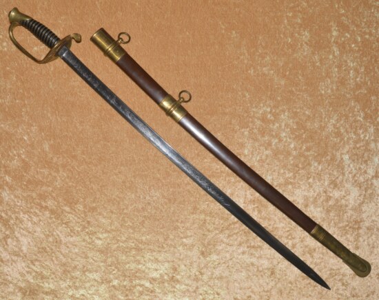 ﻿Published Presentation US M1850 Foot Officer’s Sword - Image 15