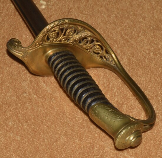 ﻿Published Presentation US M1850 Foot Officer’s Sword - Image 4