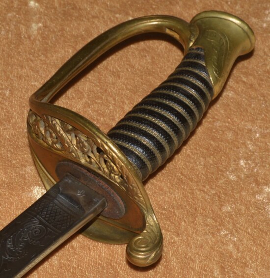 ﻿Published Presentation US M1850 Foot Officer’s Sword - Image 5