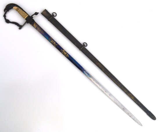 ﻿US Eagle Pommel Officer’s Sword and Scabbard, ca. 1825 - Image 15