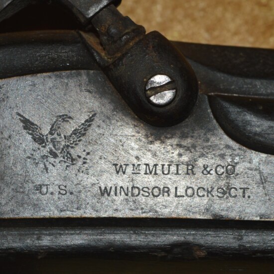 ﻿US M1861 Rifled Musket, by William Muir & Co. - Image 5