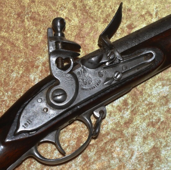 ﻿US M1795 Flintlock Musket, Dated 1811 - Image 2
