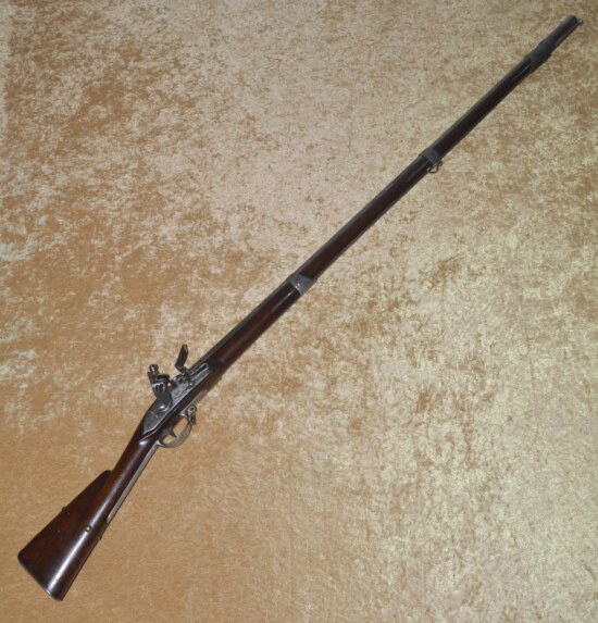 ﻿US M1795 Flintlock Musket, Dated 1811