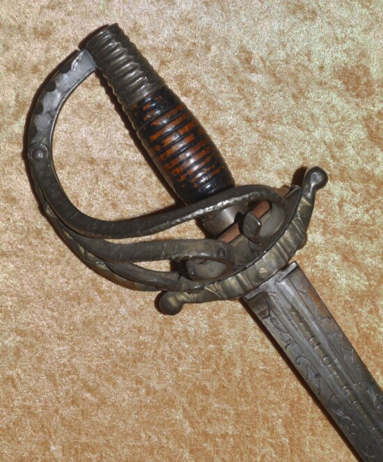 ﻿Mexican Espada Ancha Broadsword, 18th/19th C