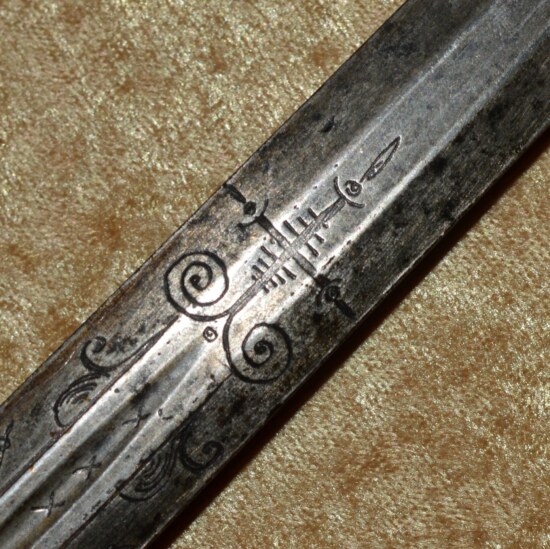 ﻿Mexican Espada Ancha Broadsword, 18th/19th C - Image 9