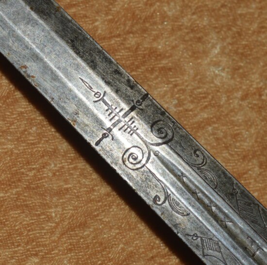 ﻿Mexican Espada Ancha Broadsword, 18th/19th C - Image 11