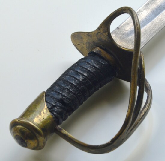 ﻿Confederate Cavalry Sword and Scabbard - Image 4