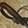 ﻿WWII Nazi German Army Heer Officer’s Lion Head Sword - Image 3