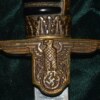 ﻿WWII Nazi German Army Heer Officer’s Lion Head Sword - Image 5