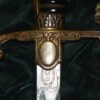 ﻿WWII Nazi German Army Heer Officer’s Lion Head Sword - Image 12