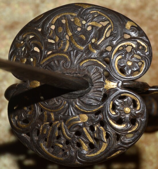 ﻿Chiselled And Gilt Smallsword, Probably French, 18th Century - Image 5