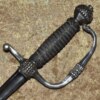 ﻿Rare English Silver-Hilted Smallsword, ca. 1680 - Image 2