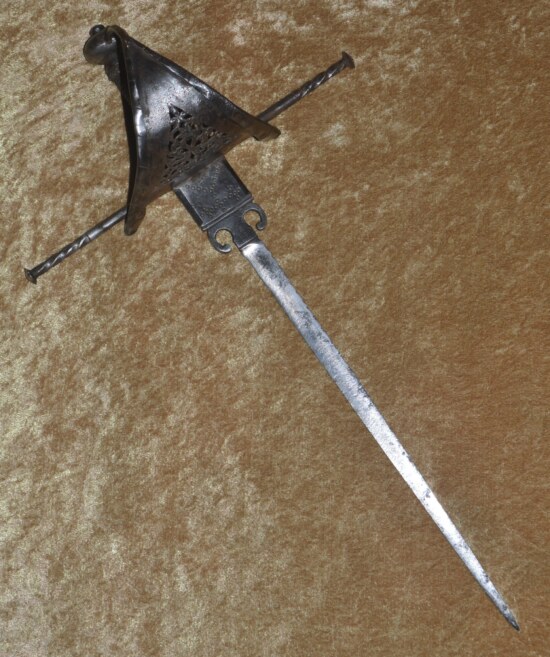 Left-Hand Sail Dagger, Spanish or North Italian, 17th C