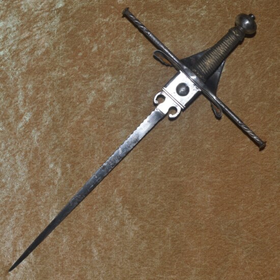 Left-Hand Sail Dagger, Spanish or North Italian, 17th C - Image 2