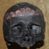 Painted Vehmic Oath Skull, Dated 1691 - Image 2