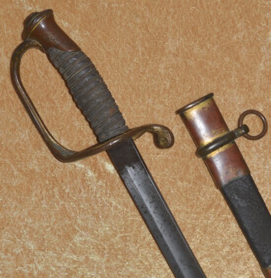 US Civil War M1850 Foot Officer's Sword