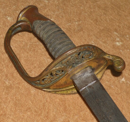 US Civil War M1850 Foot Officer's Sword - Image 3