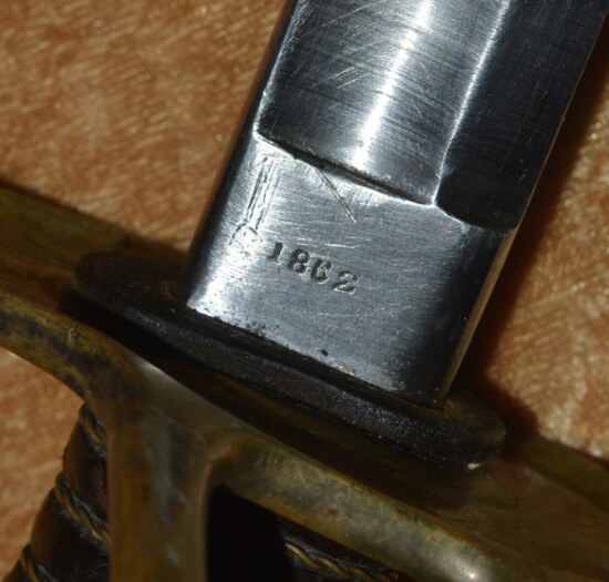 US M1860 Cavalry Saber Dated 1862 - Image 8
