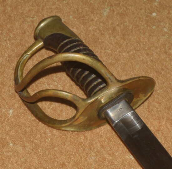 US M1860 Cavalry Saber Dated 1862 - Image 3