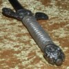 Silver Inlaid Pillow Sword, ca. 1660, Probably English - Image 3