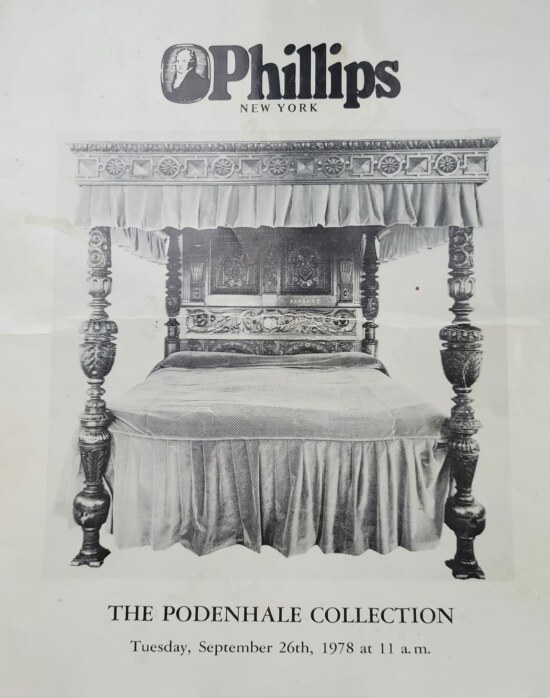 Historic English Oak Tester Bed from Podenhale Manor, 17th C and Later - Image 18