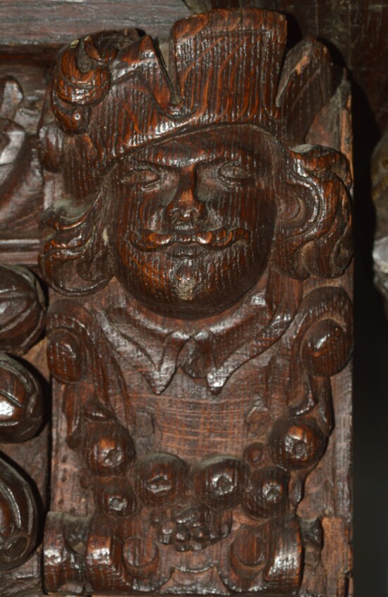 Historic English Oak Tester Bed from Podenhale Manor, 17th C and Later - Image 10
