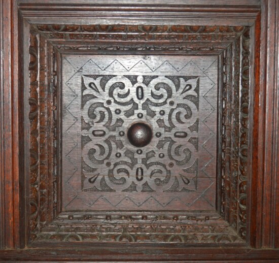 Historic English Oak Tester Bed from Podenhale Manor, 17th C and Later - Image 14
