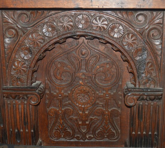 Historic English Oak Tester Bed from Podenhale Manor, 17th C and Later - Image 6