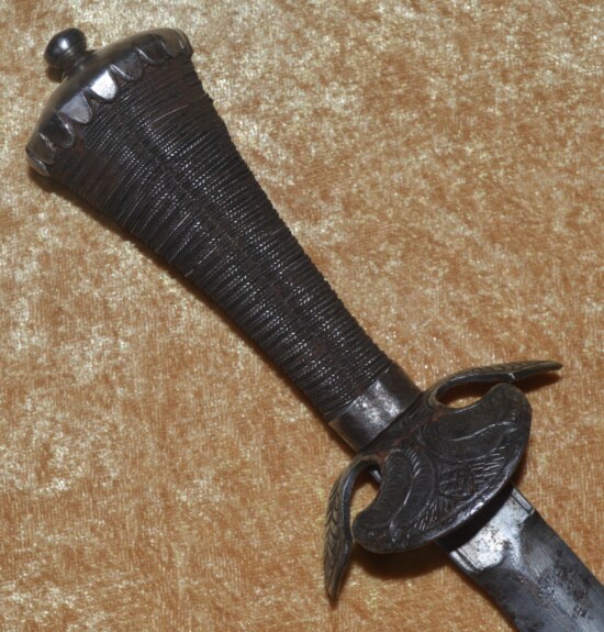 Late 16th C Landsknecht Dagger and Scabbard, Probably German - Image 3