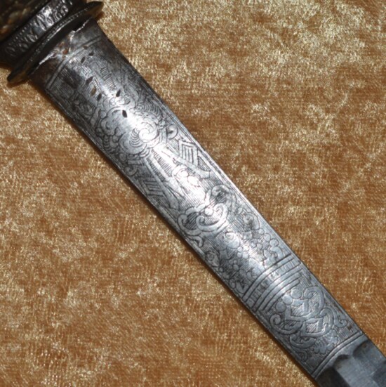 Silver Inlaid Transitional Rapier/Smallsword, ca. 1700 - Image 10