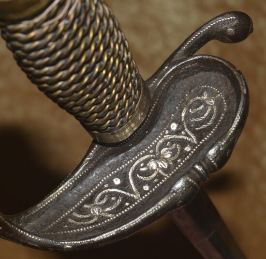 Silver Inlaid Transitional Rapier/Smallsword, ca. 1700 - Image 5