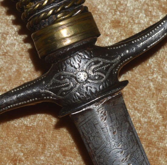 Silver Inlaid Transitional Rapier/Smallsword, ca. 1700 - Image 8