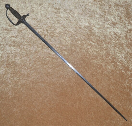 Silver Inlaid Transitional Rapier/Smallsword, ca. 1700 - Image 15