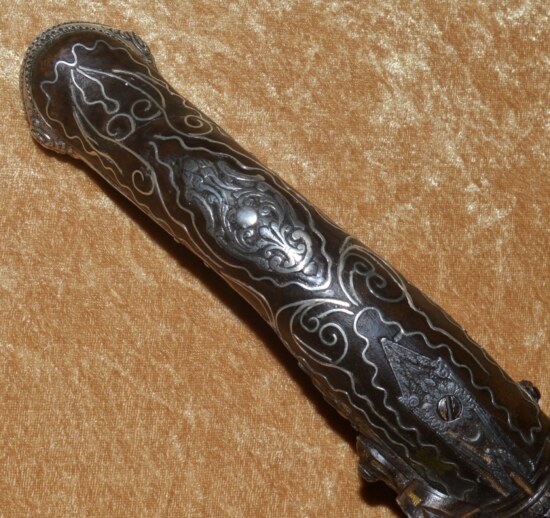 Fine French Flintlock Pistol for the Eastern Market, ca. 1800 - Image 11