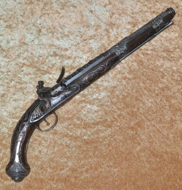 Fine French Flintlock Pistol for the Eastern Market, ca. 1800