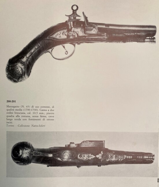Pair of Italian Roman Lock Pistols, ca. 1700 - Image 13