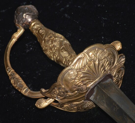 European Boat Hilt Smallsword, 3rd Quarter 18th C - Image 3