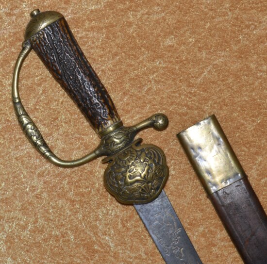 Austro-Hungarian Pandur Hunting Hanger, Mid-18th C - Image 3