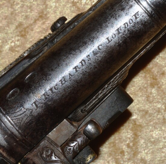 Ottoman Silver-encrusted Flintlock Pistol, ca. 1800 - Image 5