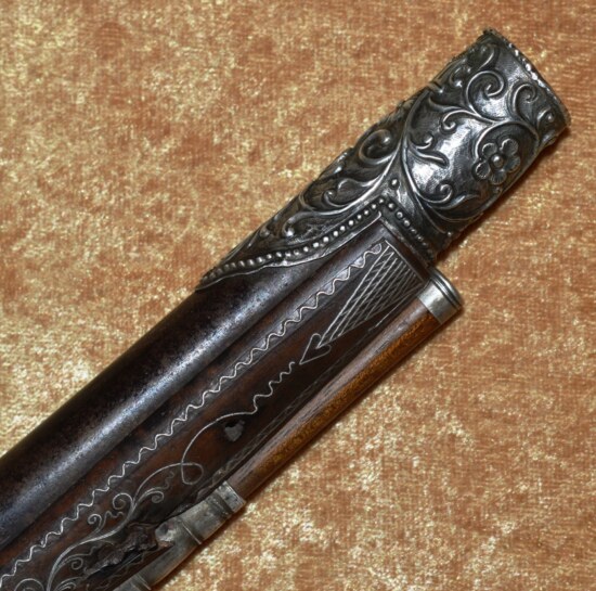 Ottoman Silver-encrusted Flintlock Pistol, ca. 1800 - Image 13