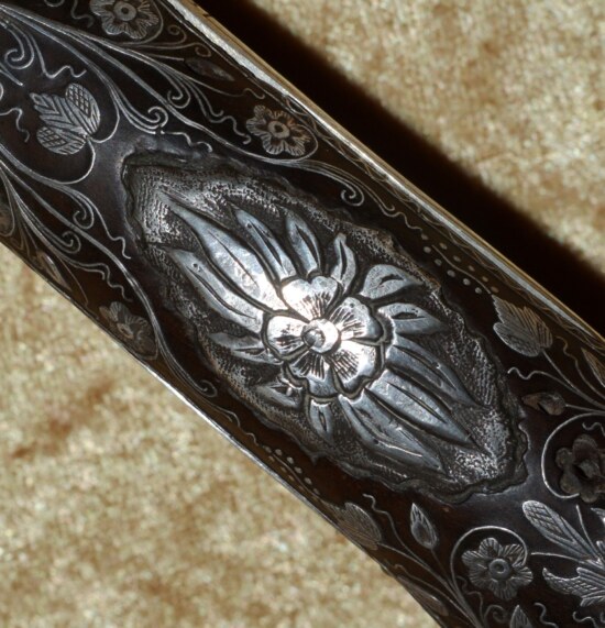 Ottoman Silver-encrusted Flintlock Pistol, ca. 1800 - Image 12