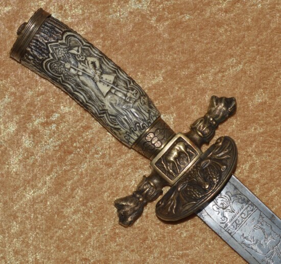 German Hunting Sword, 19th C - Image 5