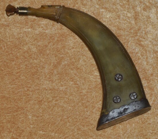 Combination Powder Flask/Wheellock Spanner, ca. 1700 - Image 2