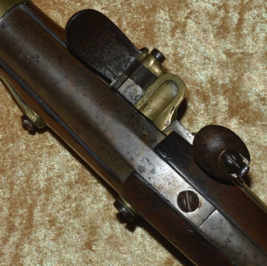 French AN XIII Flintlock Pistol - Image 4