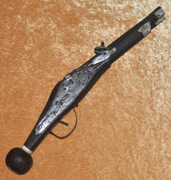German Wheellock Puffer, Pistol,  Late 16th C
