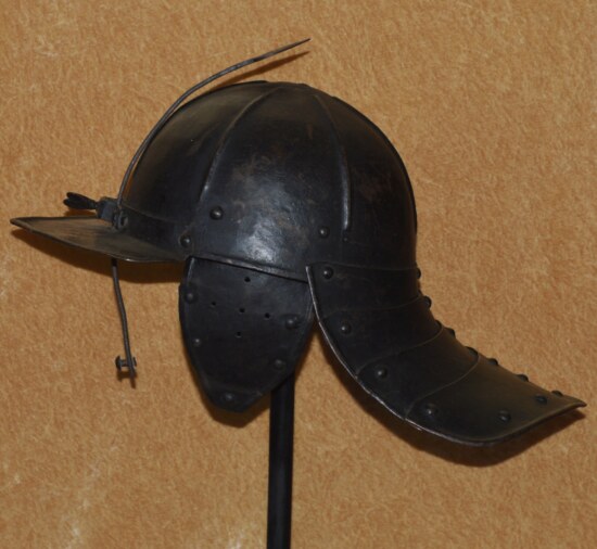German Zischagge, “Lobster Tail” Helmet, ca. 1620 - Image 2