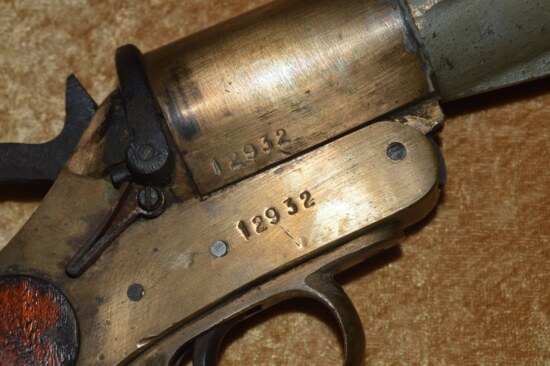 WWII Era British Shermuly Line-Throwing Pistol - Image 4