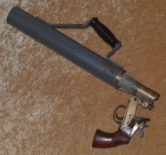 WWII Era British Shermuly Line-Throwing Pistol - Image 7