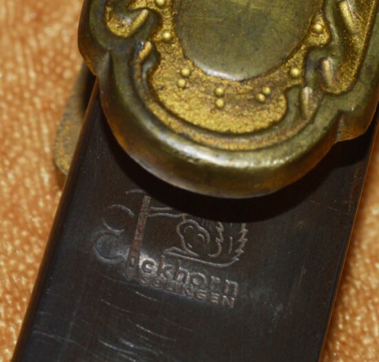 Nazi Army Officer's Lion Head Sword by Eickhorn - Image 8